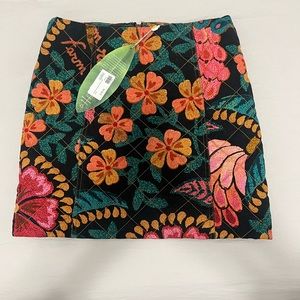 FARM Rio Floral Skirt with tags